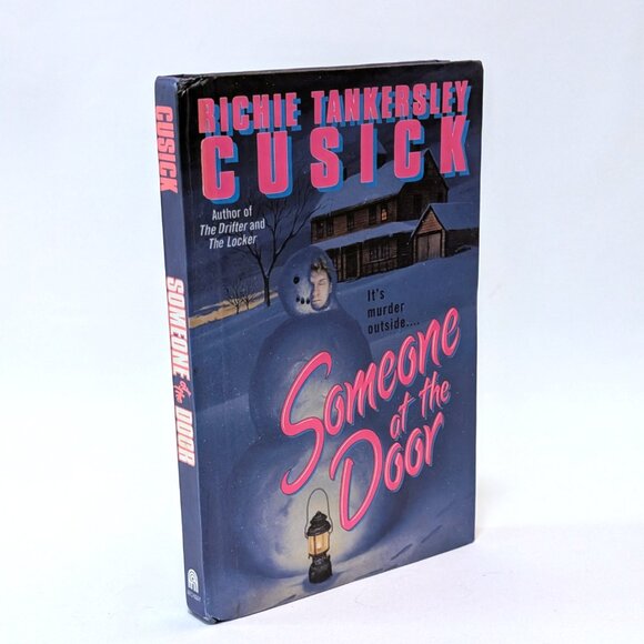 Someone at the Door Richie Tankersley Cusick Hardcover Young Adult Fiction 1994 - Picture 2 of 3